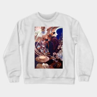 Magical Inquiries, Aladdin - Arabian Nights, Rene Bull Crewneck Sweatshirt